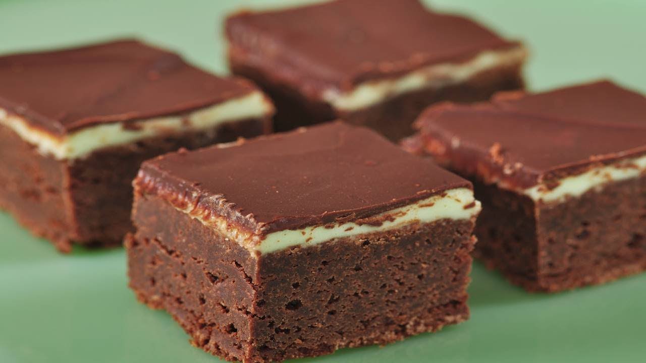 Foodwishes Chocolate Mint Brownies